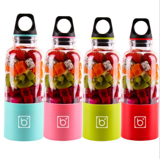 500ml Electric Juicer Cup Mini Portable USB Rechargeable Juicer Blender Maker Shaker Squeezers Fruit Orange Juice Extractor